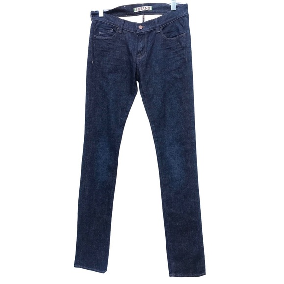 J BRAND JEANS Dark Indigo STIN 9512 Stockholm SKINNY Slim 5-POCKET 25 jeans - Picture 3 of 11